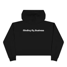 Load image into Gallery viewer, Crop Hoodie Black