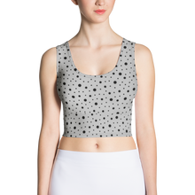 Load image into Gallery viewer, Printed body-hugging Sleeve less Crop Top Workout Athletic Sweatshirts for Women
