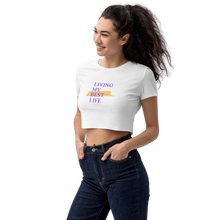 Load image into Gallery viewer, Soft Comfy Organic Crop Top for Women
